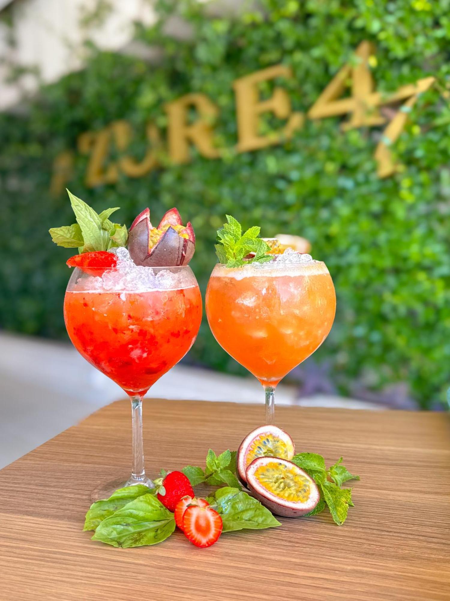 Amarande (Adults Only) Hotel Agia Napa Exterior foto A strawberry bellini (left) and a bellini with passionfruit