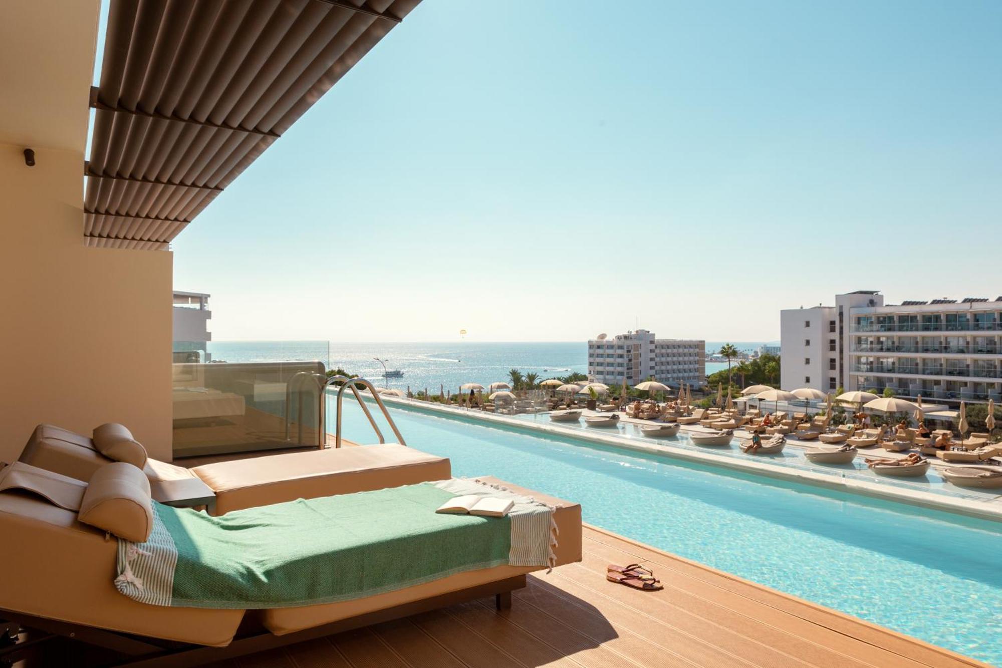 Amarande (Adults Only) Hotel Agia Napa Exterior foto A view from a room at the hotel