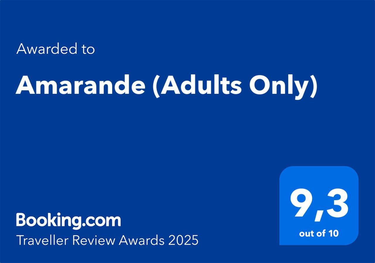 Amarande (Adults Only) Hotel Agia Napa Exterior foto Booking.com Traveller Review Awards 2025